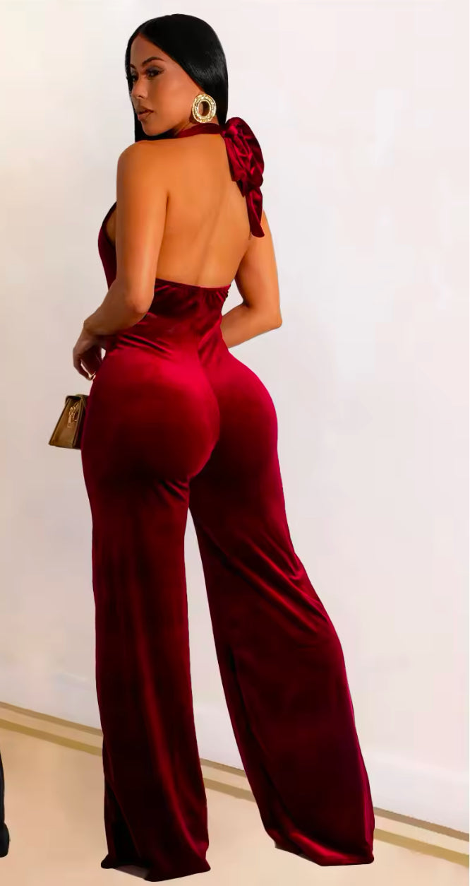 Velvet Jumpsuit