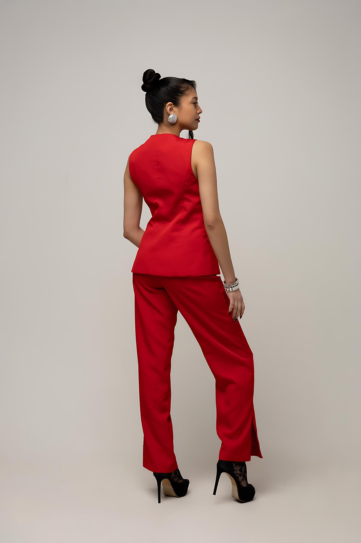 Red Women’s Suit