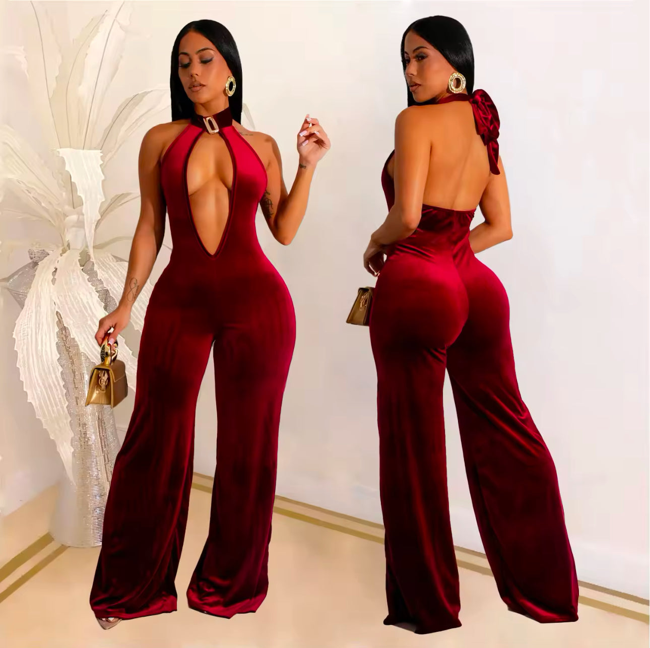 Velvet Jumpsuit