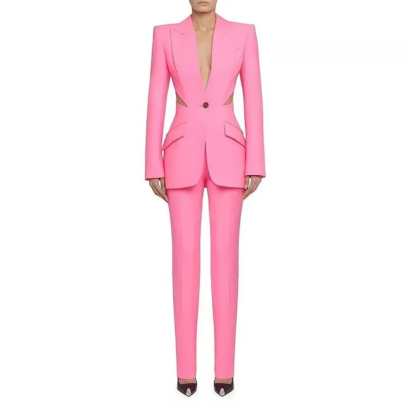 Trendy Women’s Blazer Suit
